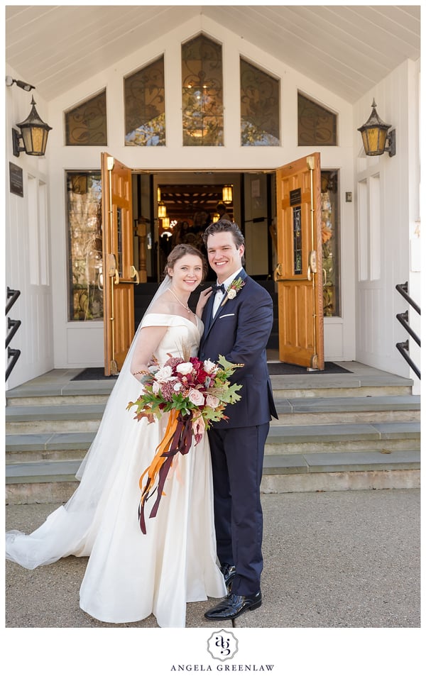 Autumn wedding at Chatham Bars Inn