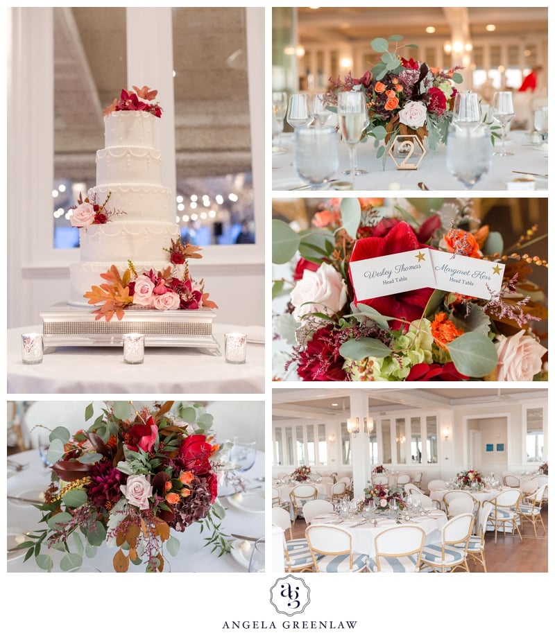 Autumn wedding mood board