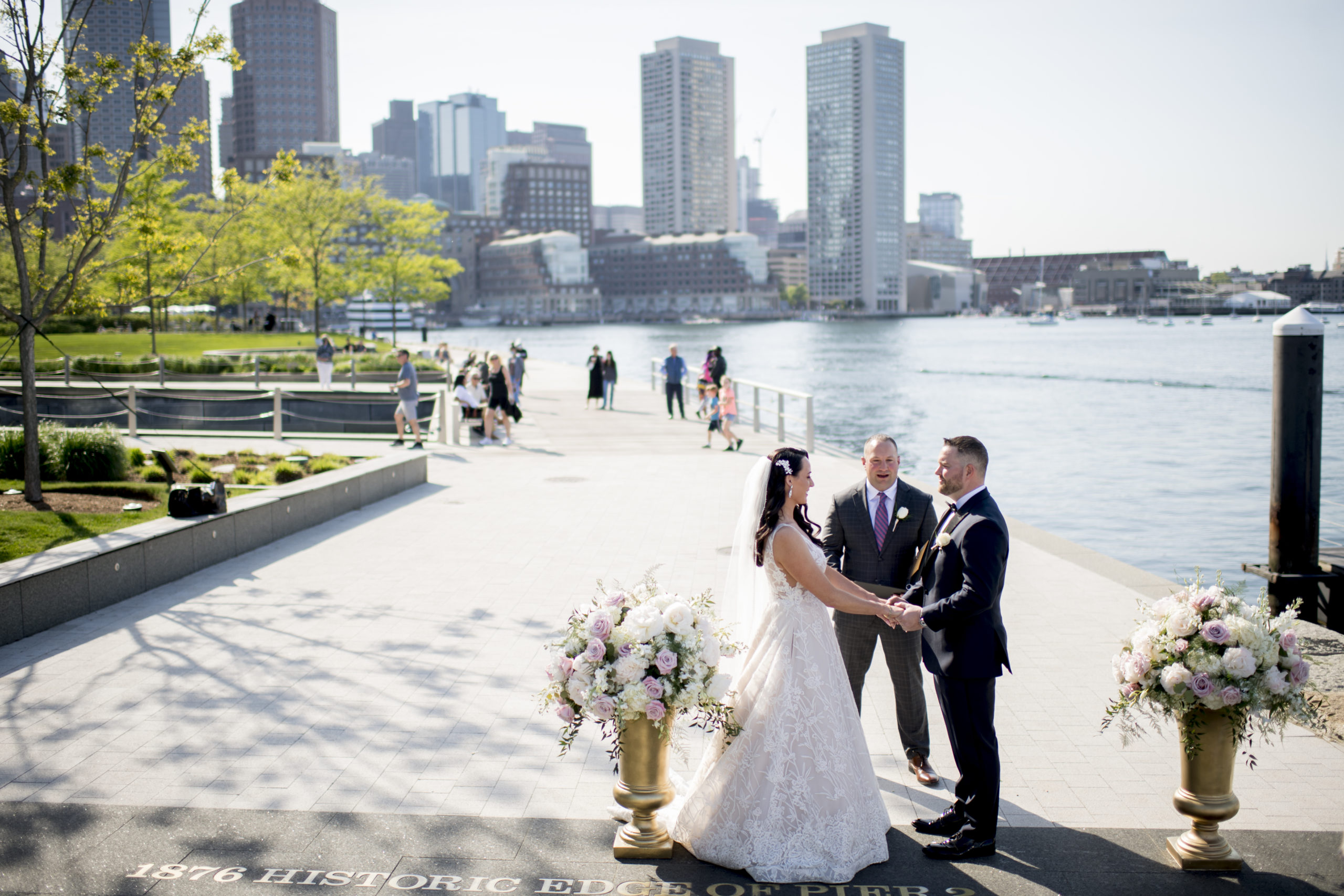 Laura and Shaun's Boston Seaport Wedding