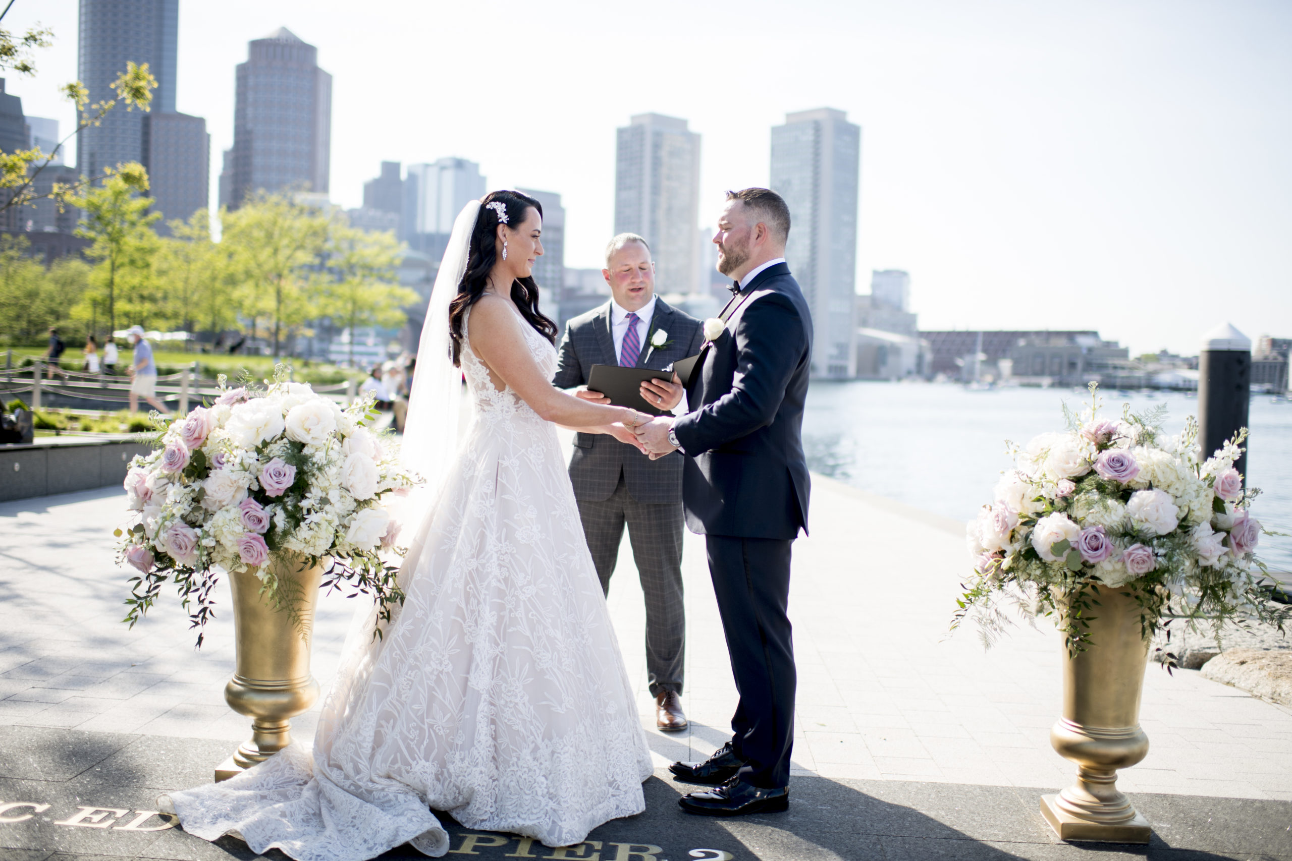 Laura and Shaun's Boston Seaport Wedding