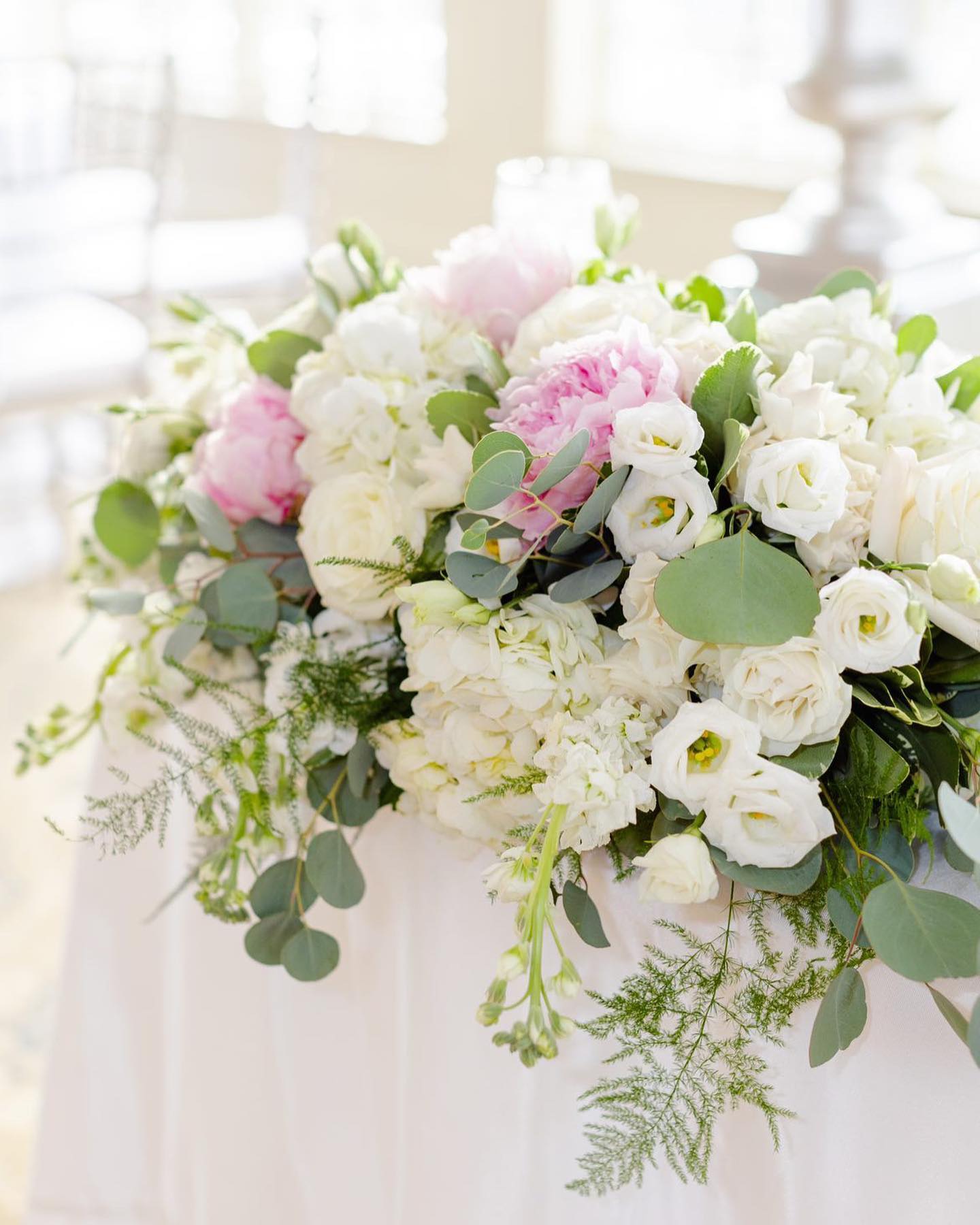 Wedding Floral Table Arrangement