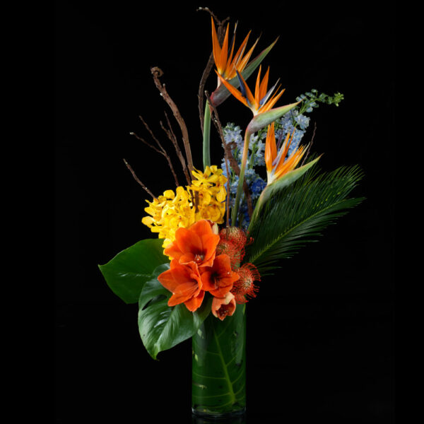 Tall Tropical Floral Design for Purchase