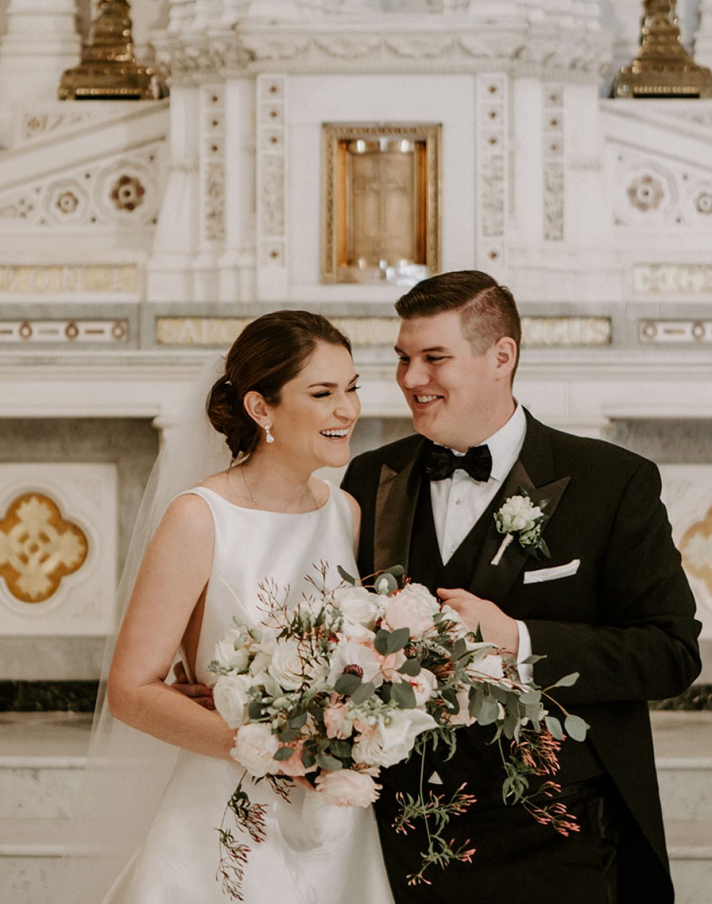 Caroline + Colin Wedding Florist in Boston, MA by Stapleton Floral Design